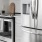 a kitchen with stainless steel appliances